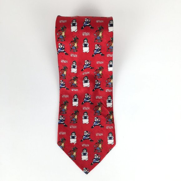 Cape Cod  Neckwear Christmas Themed Neck Tie - Picture 2 of 3